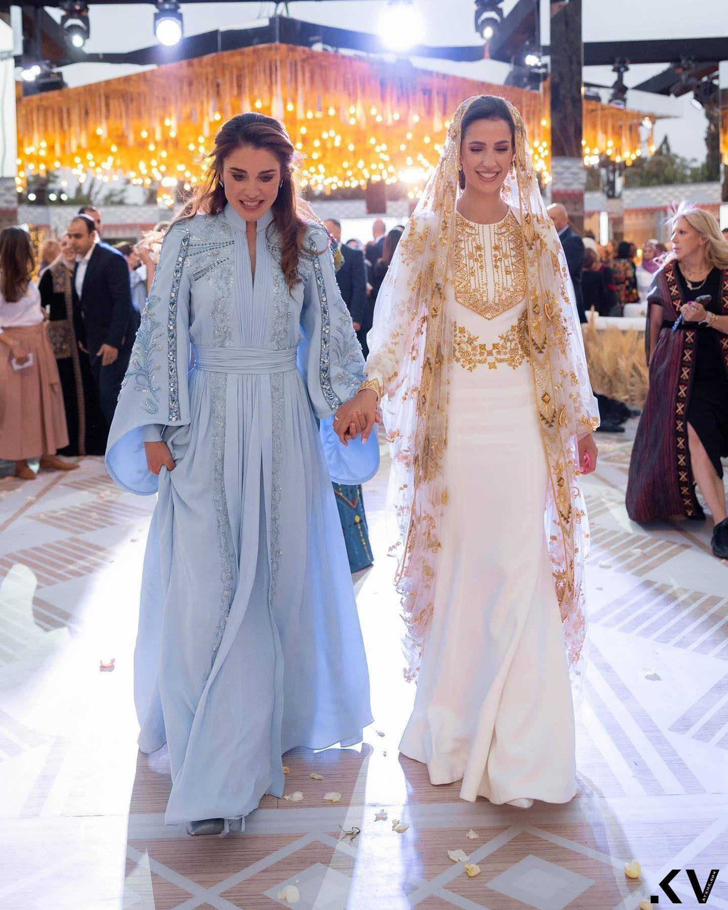 沙乌地阿拉伯千金将成约旦“最美王妃”　婚前派对礼服绣两国元素 名人名流 图5张